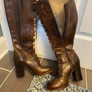Frye Parker Lace-Up Boots